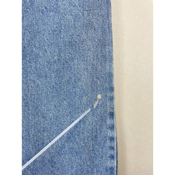 Lee Men's Size 36x30 Blue Relaxed Fit Straight Medium Wash Denim Jeans 2055516 - Picture 10 of 12